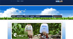 Desktop Screenshot of coagro.com.co
