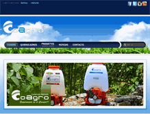 Tablet Screenshot of coagro.com.co